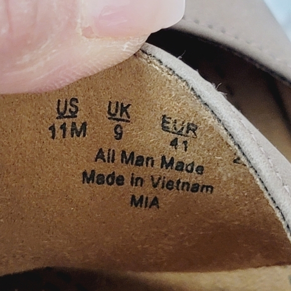 NATURALIZER SOUL Mia Taupe Wedges Size 11M - Picture 13 of 14